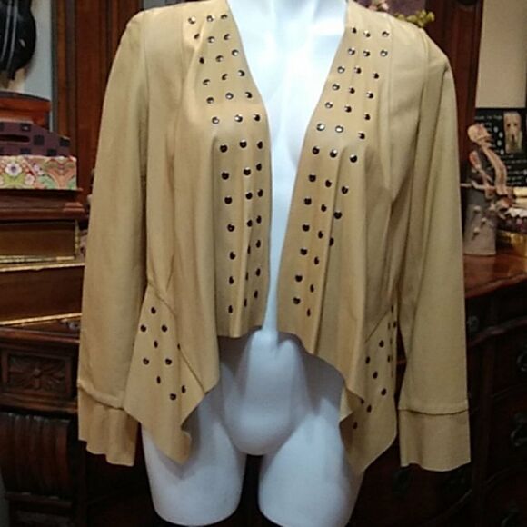 Cache leather jacket - Picture 1 of 8